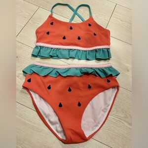 Boden watermelon suit size 11-12